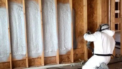 closed-cell spray foam insulation