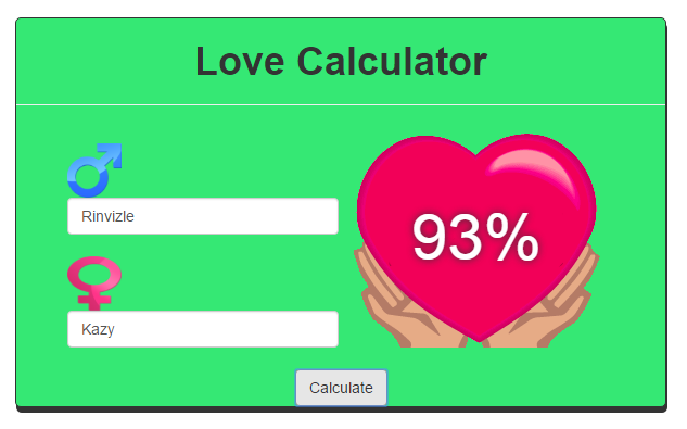 Love Calculator