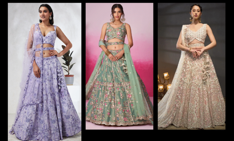 net-lehenga