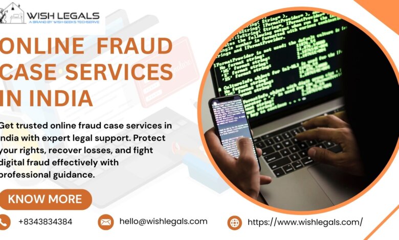 online fraud case services in India