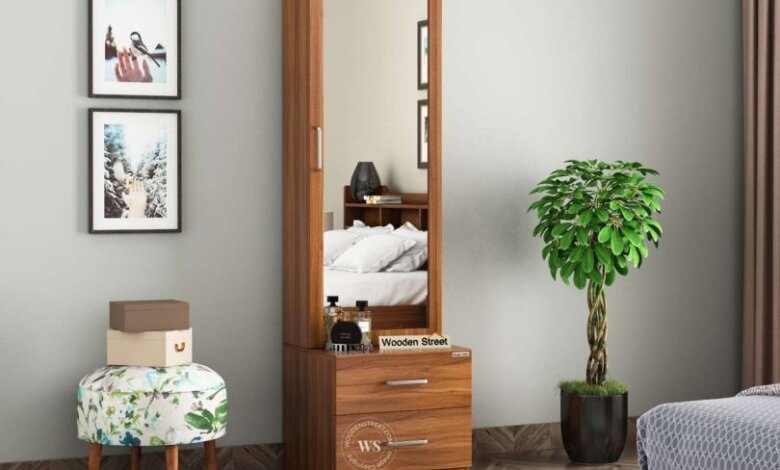 buy dressing table online from wooden street