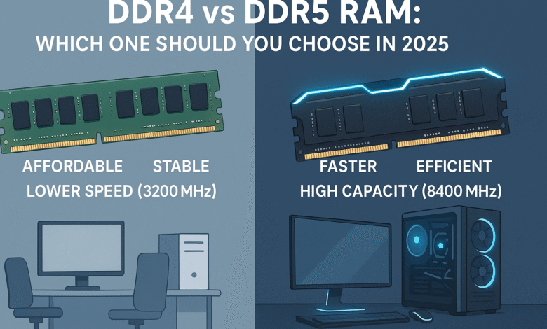 DDR4 vs DDR5 Memory