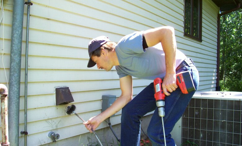 Dryer Vent Cover Replacement