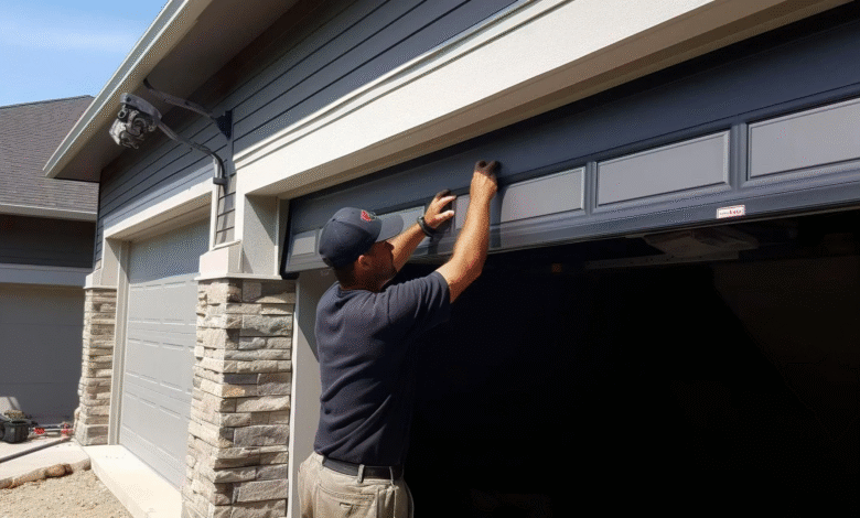 Garage Door Dents Repair in Cedar Rapids (1)