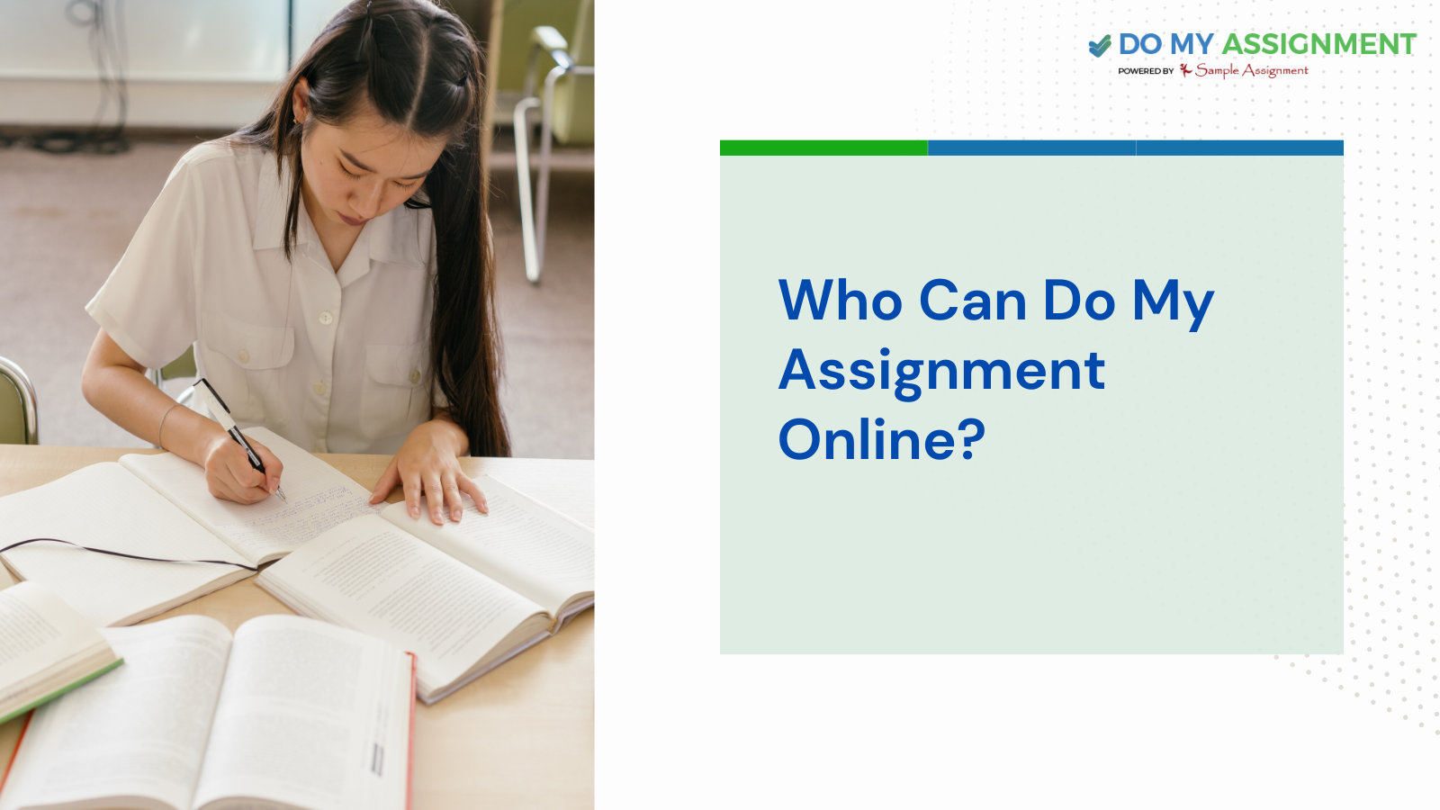 Who Can Do My Assignment Online