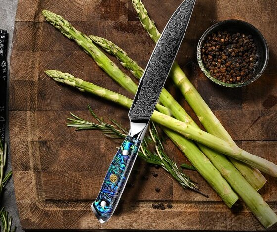 damascus utility blades