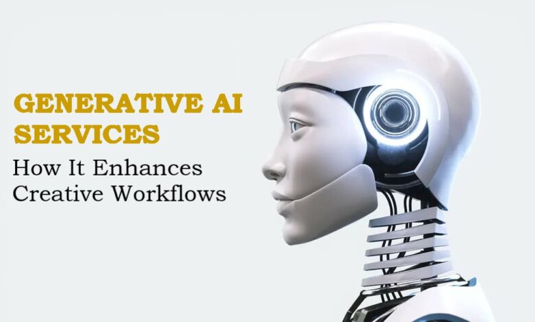 Generative AI Services in Enhancing Creative Workflow