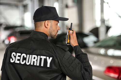 the role of security guard in airport security