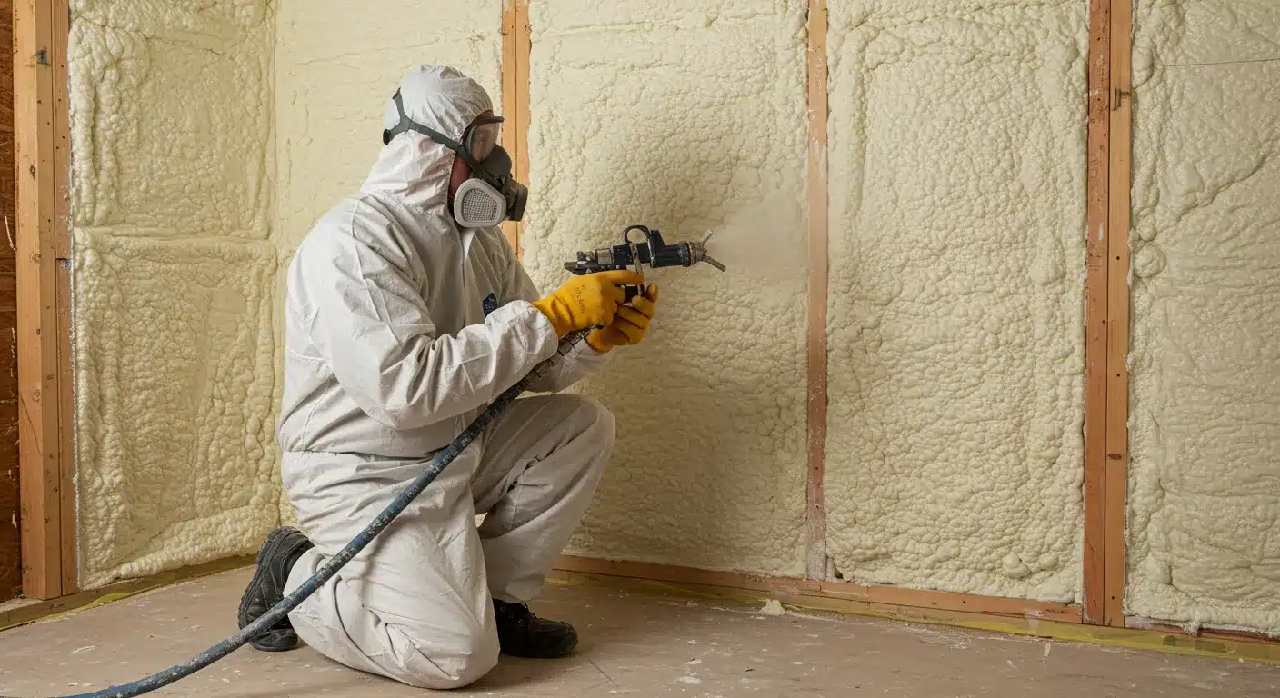 Spray foam insulation in New Braunfels