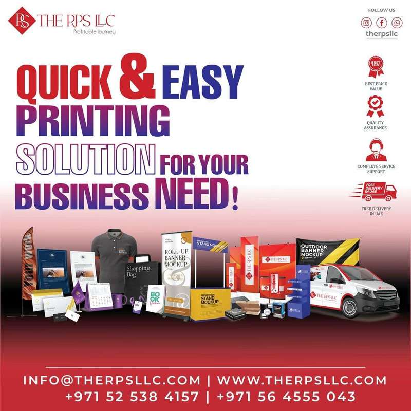 Professional Printing Services in Dubai