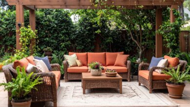 Landscaping and Patio