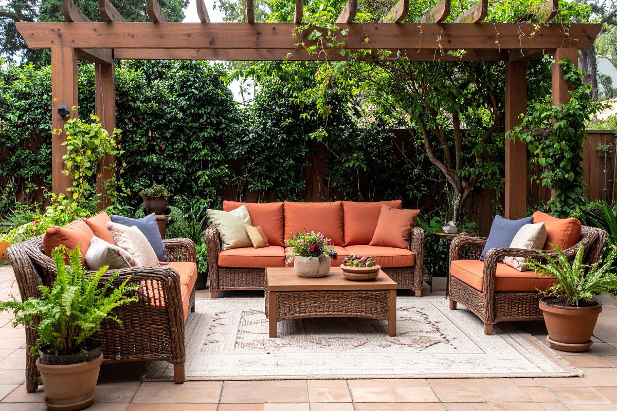Landscaping and Patio