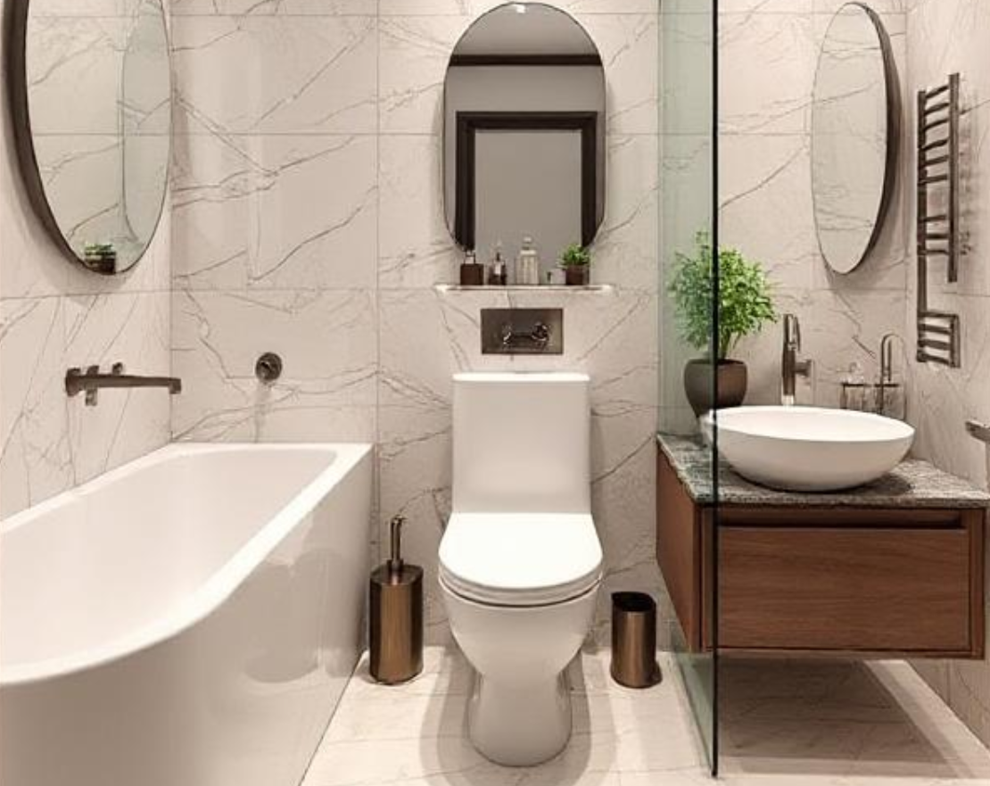 bathroom fitout in dubai