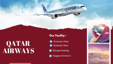 Where does Qatar Airways fly to from the UK