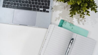 Book & a Laptop