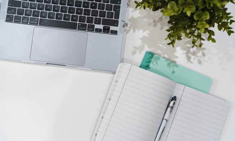 Book & a Laptop