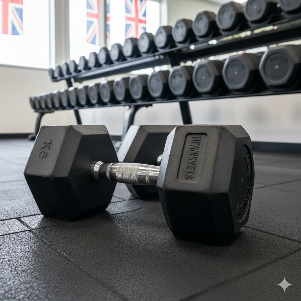 HeavySets Premium Rubber Hex Dumbbells – Features, Specs & Pricing