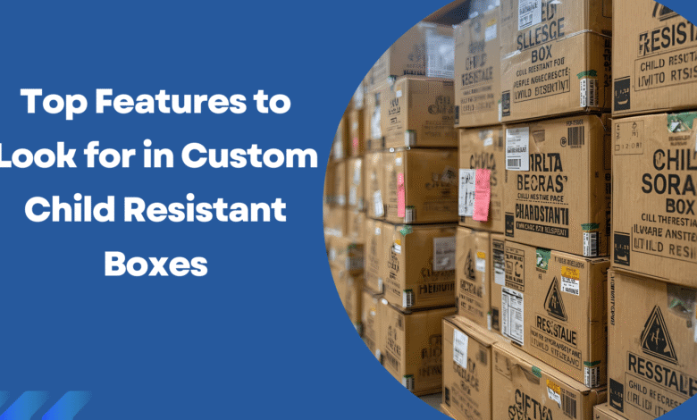 Custom Child Resistant Boxes