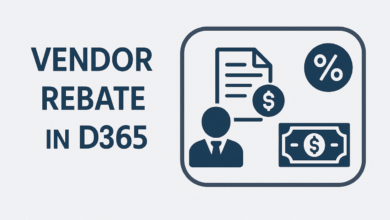 Vendor Rebates in D365