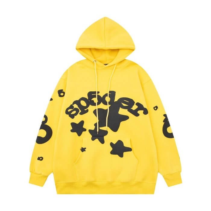 Sp5der Hoodie is one of the most recognizable pieces